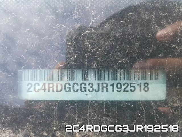 2C4RDGCG3JR192518 фото 2