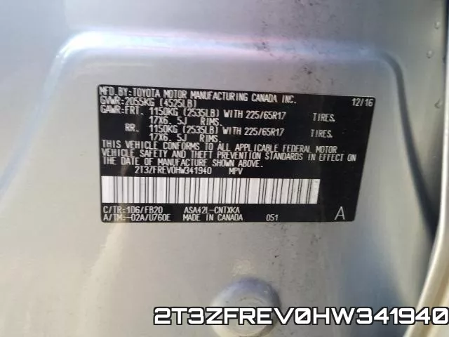 2T3ZFREV0HW341940 фото 2