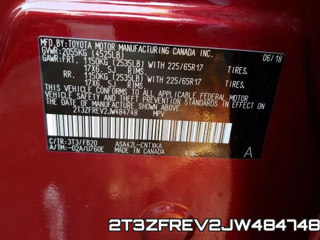 2T3ZFREV2JW484748 фото 2