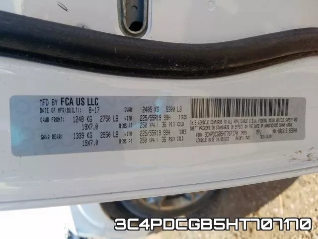 3C4PDCGB5HT707170 фото 2