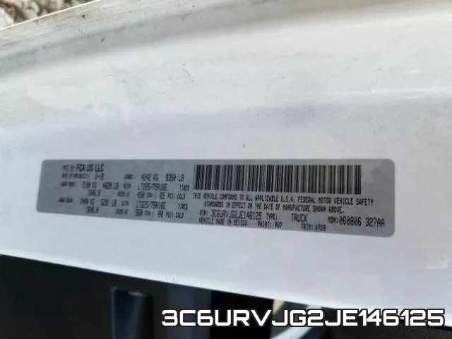 3C6URVJG2JE146125 фото 2