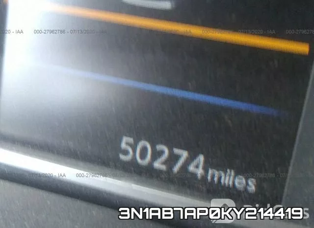 3N1AB7AP0KY214419 фото 8