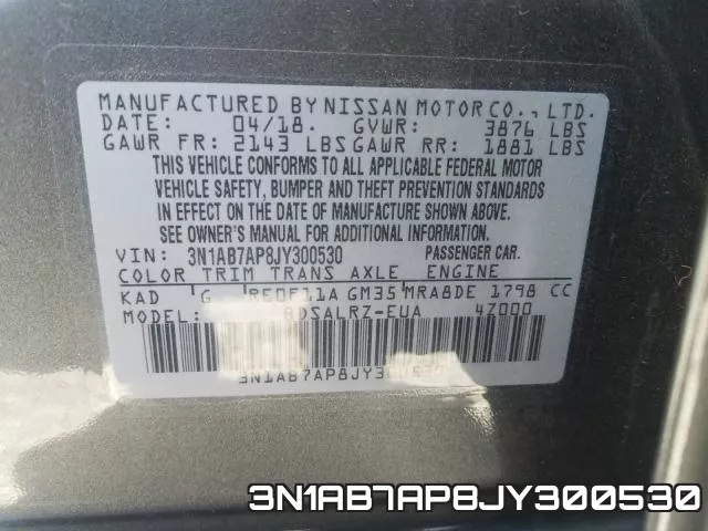 3N1AB7AP8JY300530 фото 2