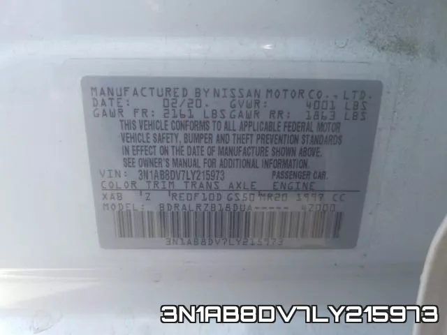 3N1AB8DV7LY215973 фото 2