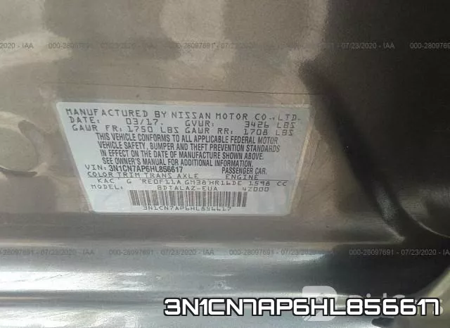 3N1CN7AP6HL856617 фото 10