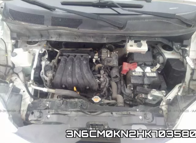 3N6CM0KN2HK703580 фото 2