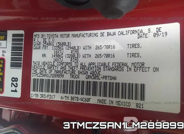 3TMCZ5AN1LM289899 фото 10