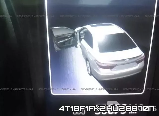 4T1BF1FK2HU288707 фото 8