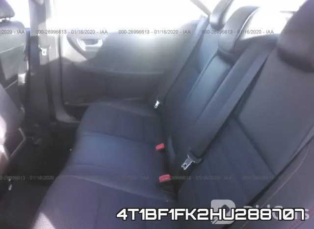 4T1BF1FK2HU288707 фото 9