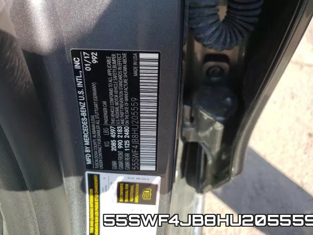 55SWF4JB8HU205559 фото 2