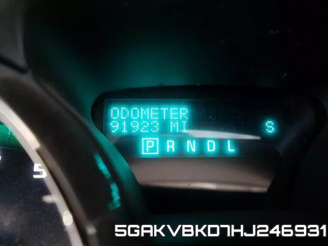 5GAKVBKD7HJ246931 фото 9