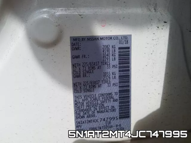 5N1AT2MT4JC747995 фото 2