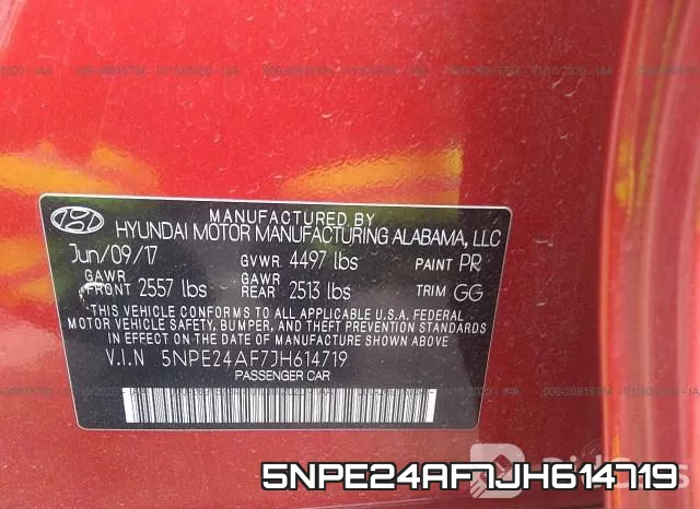 5NPE24AF7JH614719 фото 10