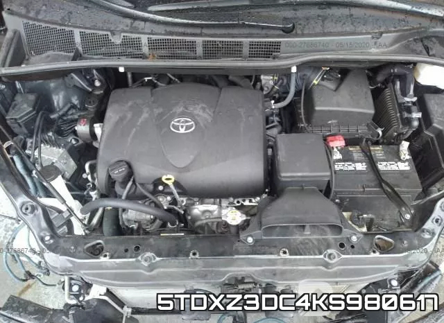 5TDXZ3DC4KS980617 фото 2