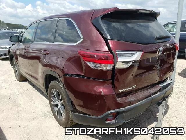5TDZARFH1KS042053 фото 4