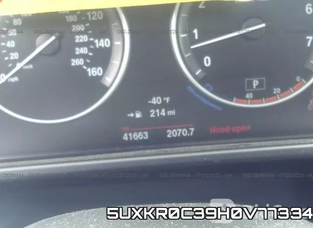 5UXKR0C39H0V77334 фото 8