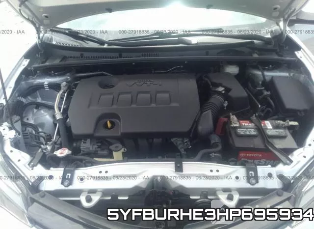5YFBURHE3HP695934 фото 2