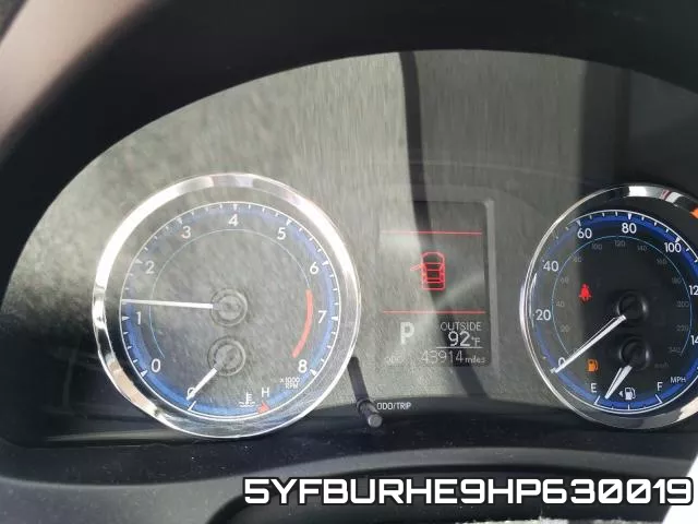 5YFBURHE9HP630019 фото 9