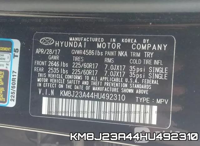 KM8J23A44HU492310 фото 10