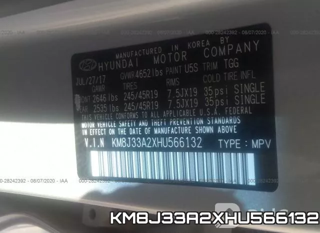 KM8J33A2XHU566132 фото 9