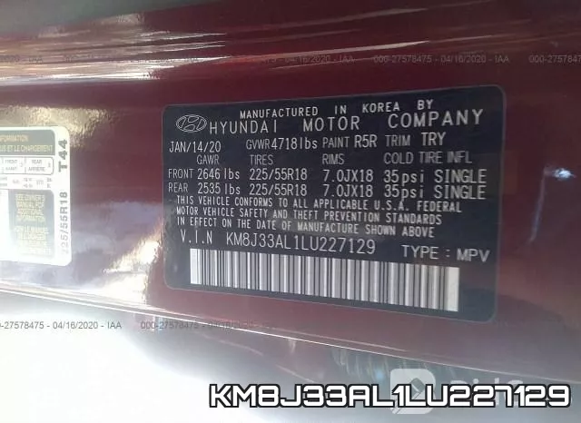 KM8J33AL1LU227129 фото 10