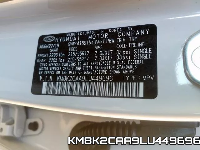 KM8K2CAA9LU449696 фото 2