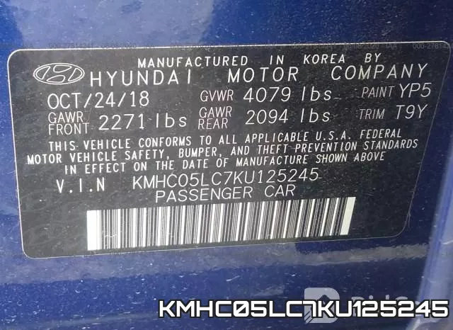 KMHC05LC7KU125245 фото 10