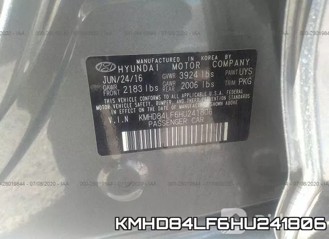 KMHD84LF6HU241806 фото 10