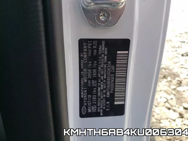 KMHTH6AB4KU006304 фото 2