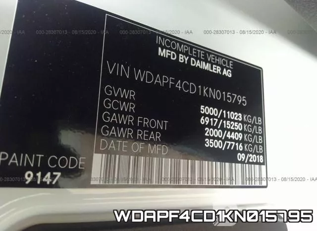 WDAPF4CD1KN015795 фото 10