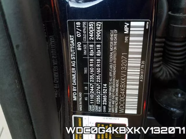 WDC0G4KBXKV132071 фото 2