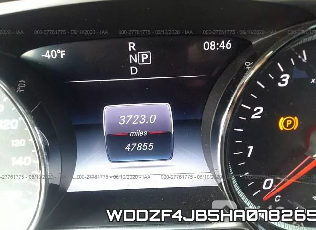 WDDZF4JB5HA078265 фото 8