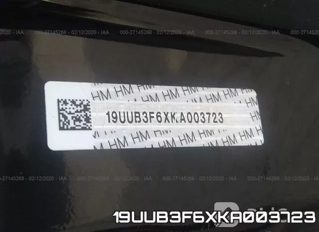 19UUB3F6XKA003723 фото 10