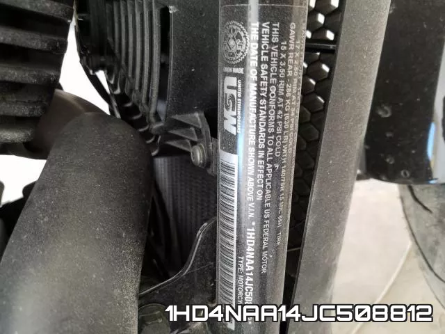 1HD4NAA14JC508812 фото 2