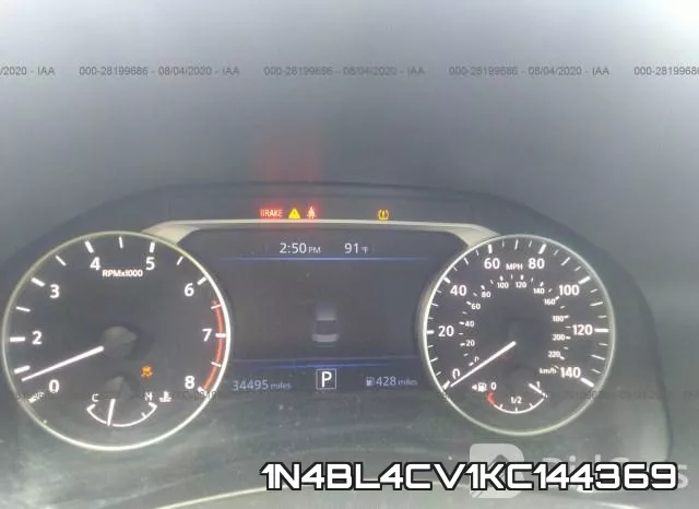 1N4BL4CV1KC144369 фото 8