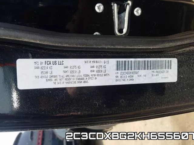 2C3CDXBG2KH655607 фото 2