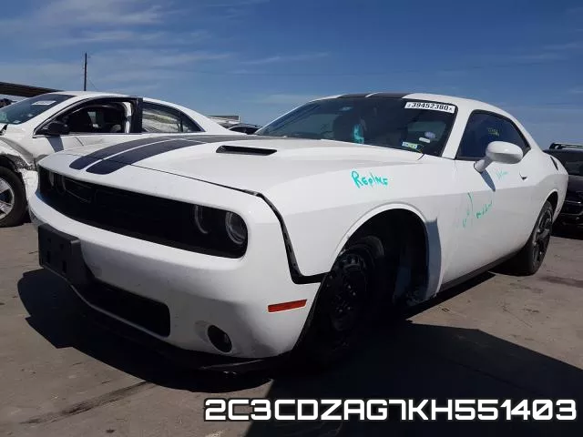 2C3CDZAG7KH551403 фото 3
