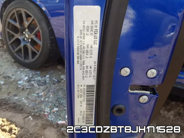2C3CDZBT8JH171528 фото 2