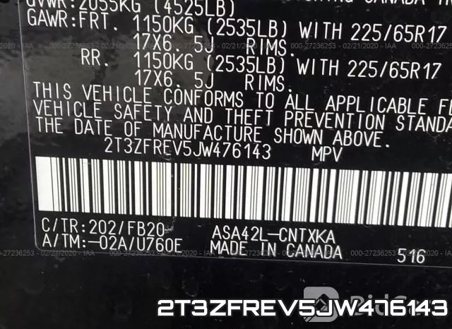 2T3ZFREV5JW476143 фото 10