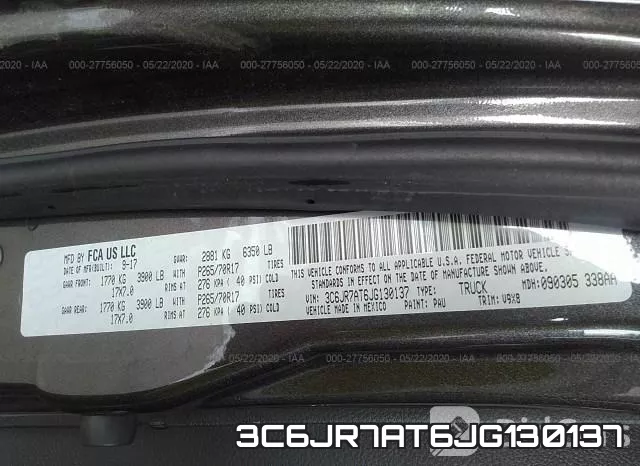 3C6JR7AT6JG130137 фото 10