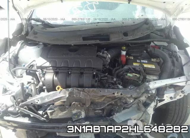 3N1AB7AP2HL648282 фото 2