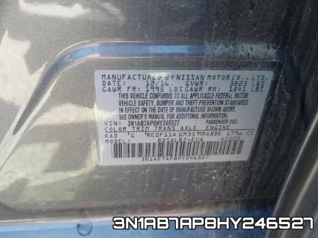 3N1AB7AP8HY246527 фото 2