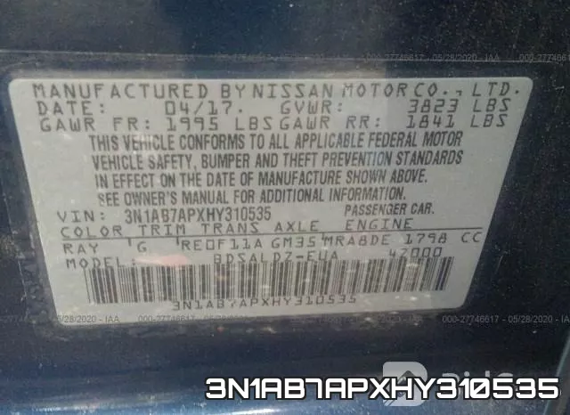 3N1AB7APXHY310535 фото 10