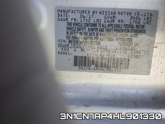 3N1CN7AP4HL901330 фото 2