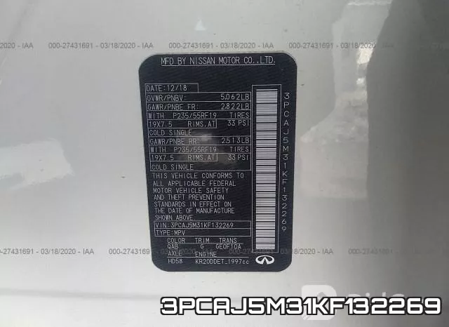 3PCAJ5M31KF132269 фото 10