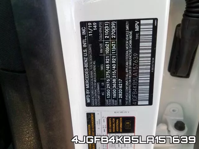 4JGFB4KB5LA157639 фото 2