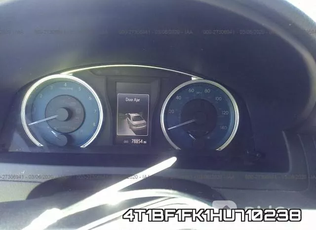 4T1BF1FK1HU710238 фото 8