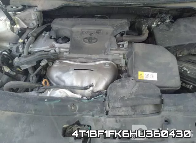 4T1BF1FK6HU360430 фото 2