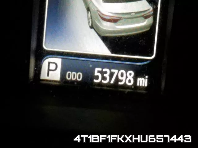 4T1BF1FKXHU657443 фото 9