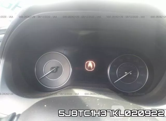 5J8TC1H37KL020922 фото 8